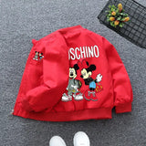 Babyjas met Donald Duck Print – Perfecte Windbreaker voor Lente en Herfst