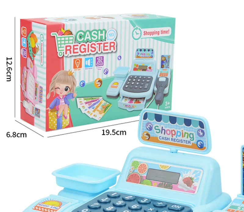 Kleurrijke Speelgoedkassa - Creatief Winkelplezier