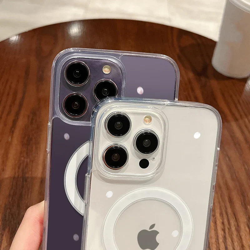 ClearCharge iPhone Hoes - Draadloos Opladen met MagSafe