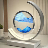 3D Zandschaal Tafellamp - Abyss