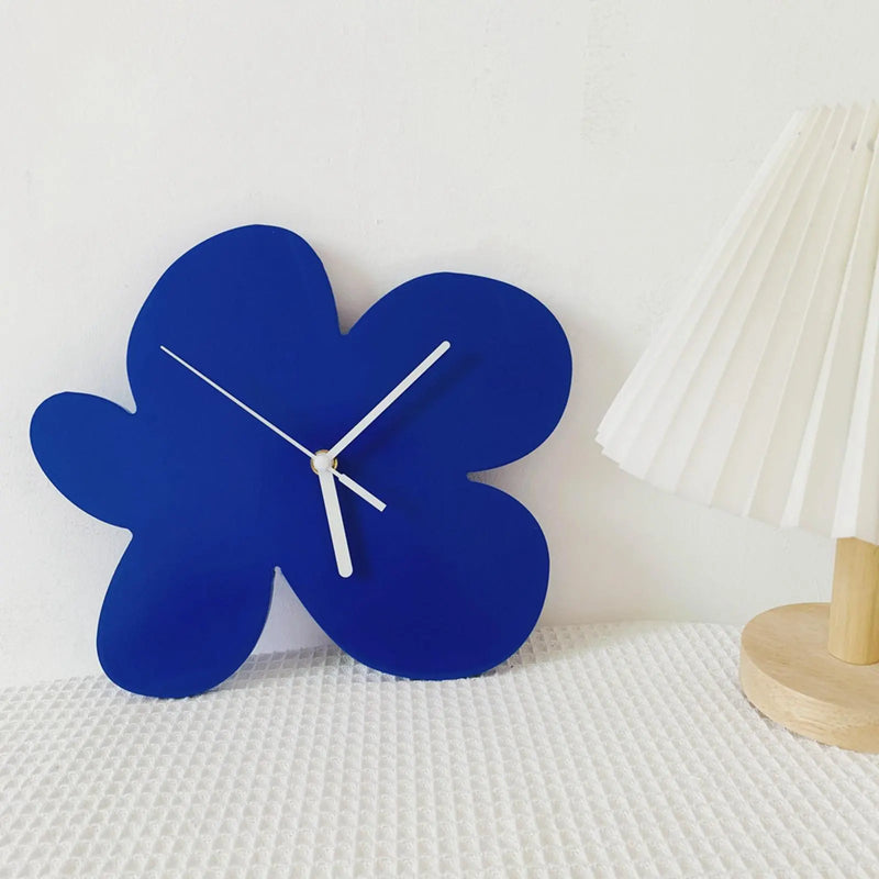 Bloemvormige Wandklok - Moderne Decoratie voor Thuis