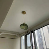Elegante Glazen Hanglamp – Moderne Messing & Glazen Hanglamp
