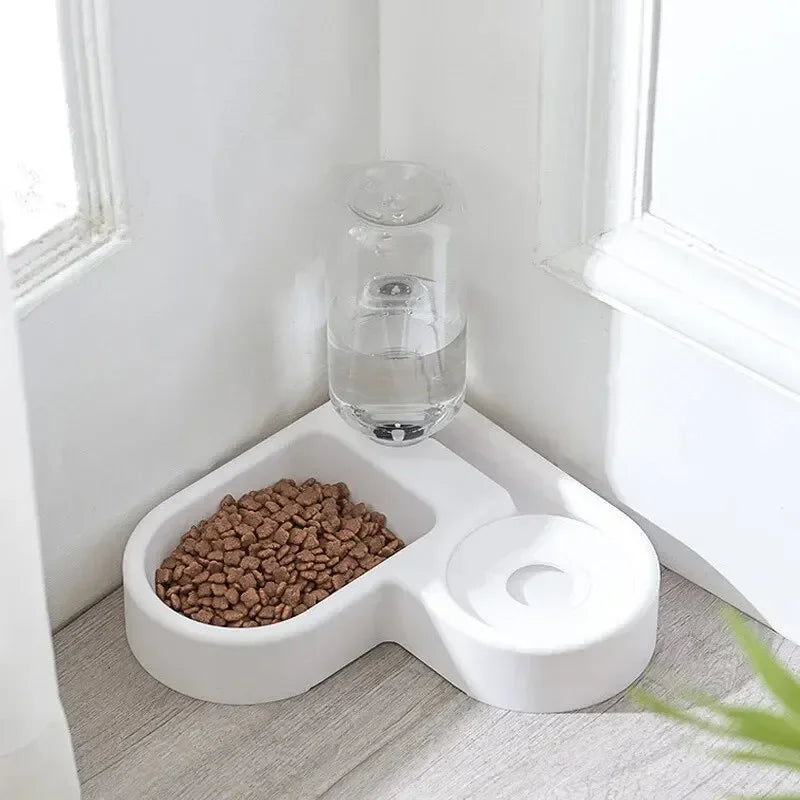 PetFeed Duo Bak - Voor Gemakkelijke Voeding en Drinken