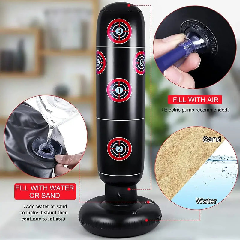 Opblaasbare Boksbal – Voor Training en Plezier