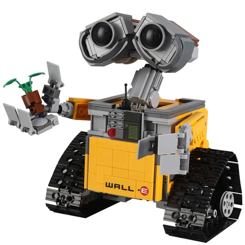 Wall-E Creatieve Bouwblokjes Set - Perfect Cadeau voor Kinderen