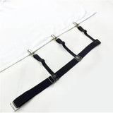 Heren Hemd-Stäbe Gummibanden Bretels voor een veilige Hemd-Houder