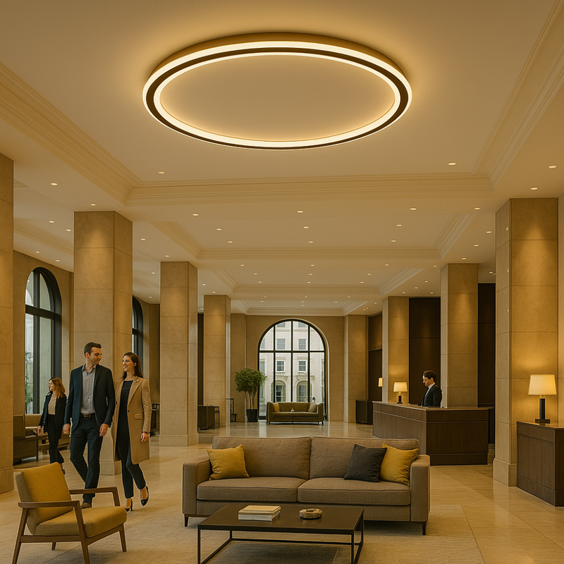 Scandinavische LED Plafondlamp – Modern, dimbaar & stijlvol voor woonkamer, eetkamer & hal