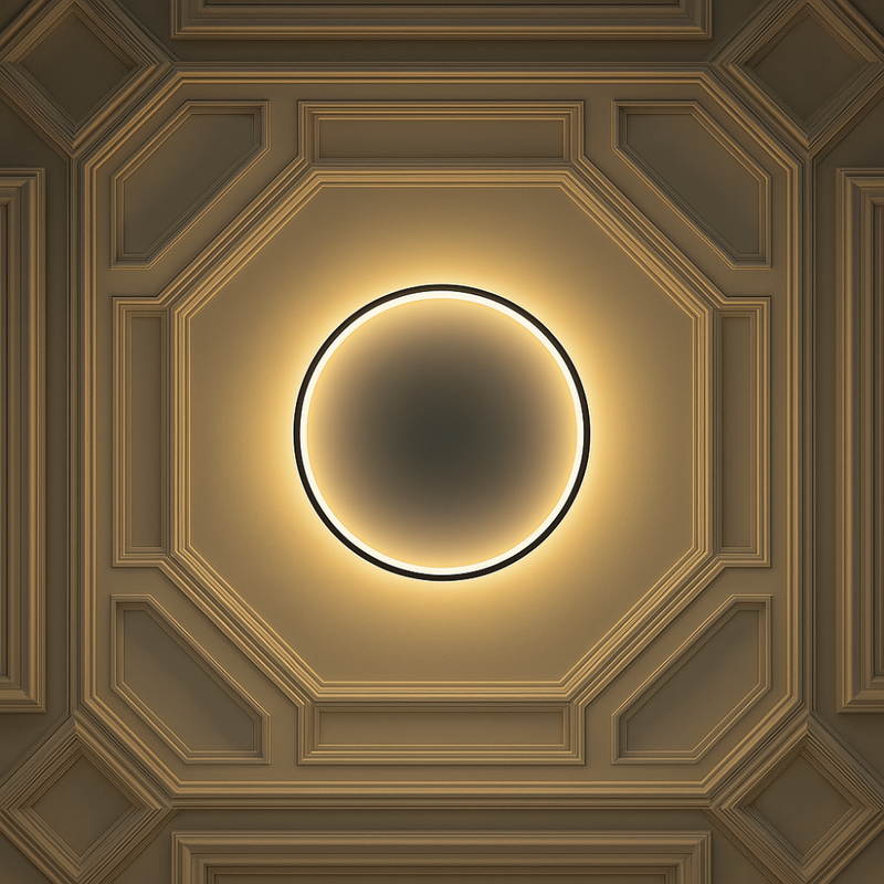 Scandinavische LED Plafondlamp – Modern, dimbaar & stijlvol voor woonkamer, eetkamer & hal