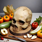 BladeSkull - Unieke Schedel Houder voor Keukenmessen
