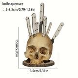 BladeSkull - Unieke Schedel Houder voor Keukenmessen