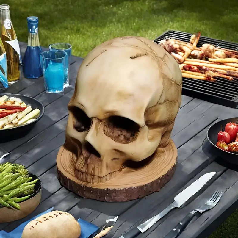 BladeSkull - Unieke Schedel Houder voor Keukenmessen