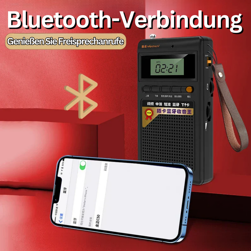Draagbare Bluetooth-radio en MP3-speler - SoundPocket Mini