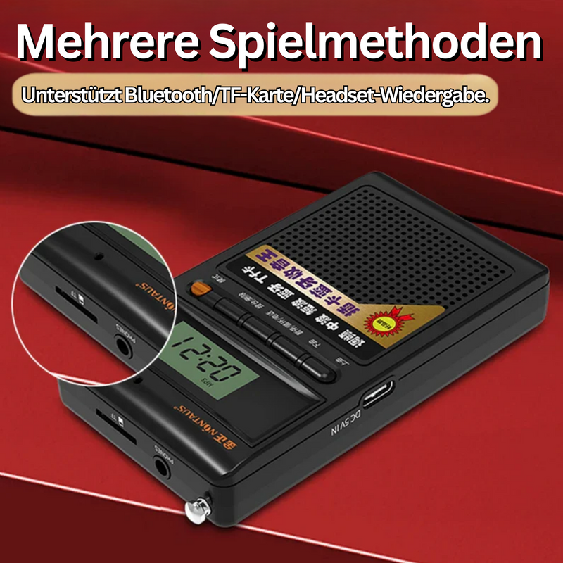 Draagbare Bluetooth-radio en MP3-speler - SoundPocket Mini