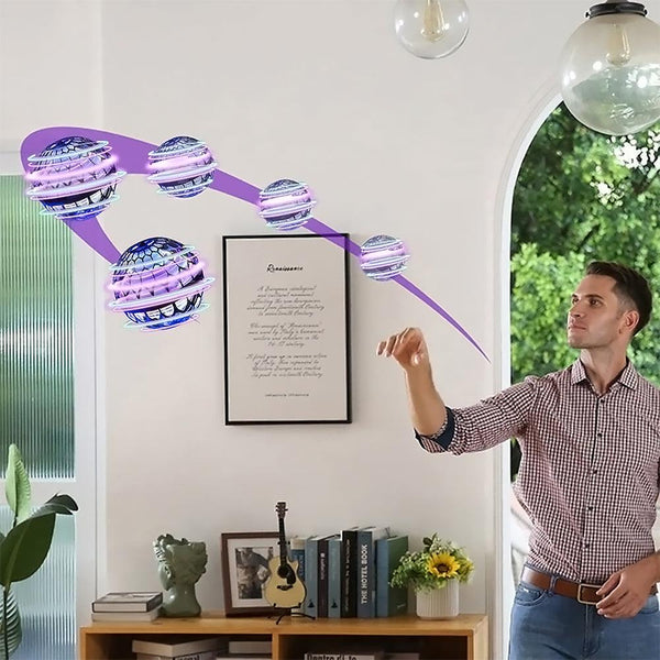Glanzende Boomerang-Bal voor Magisch Speelplezier – SkyGlider