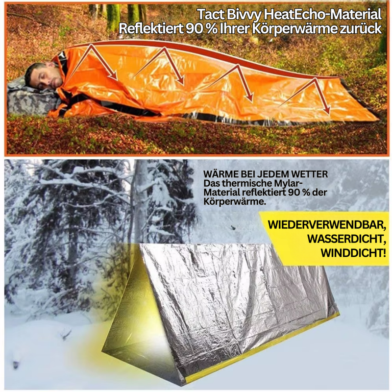 Waterdichte Nood-Slaapzak – SurvivalShield Bivy