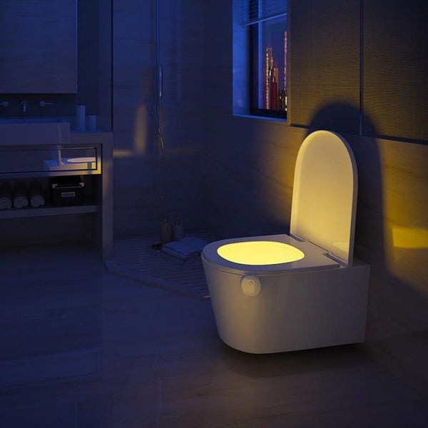 Bewegingssensor Toilet Nachtlamp - GlowBowl