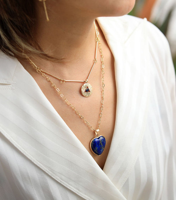 Beschermende Lapis-Ketting - Althea