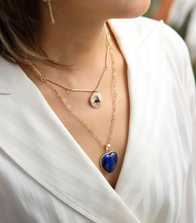 Beschermende Lapis-Ketting - Althea