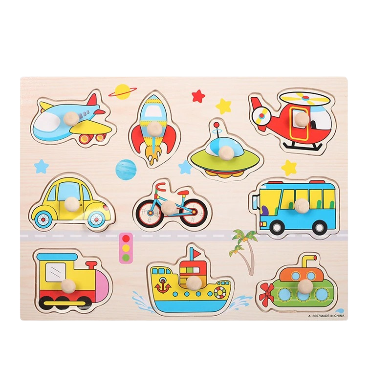 Houten Puzzels - Leerzame Speelervaring met Diverse Thema's