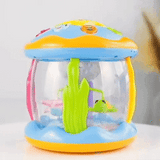 Lichtspel-drum voor baby's – Muziek & projectie voor sensorisch leren