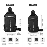 Compacte Crossbody Sling-Rugzak – UrbanLite