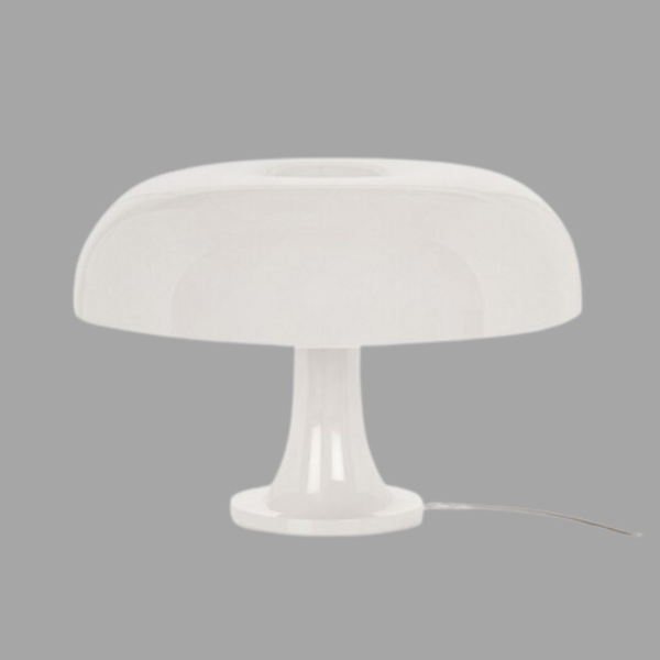 Minimalistische Paddenstoel Tafel Lamp – Scandinavisch Geïnspireerd LED Ontwerp met Dimming