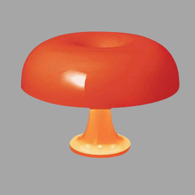 Minimalistische Paddenstoel Tafel Lamp – Scandinavisch Geïnspireerd LED Ontwerp met Dimming