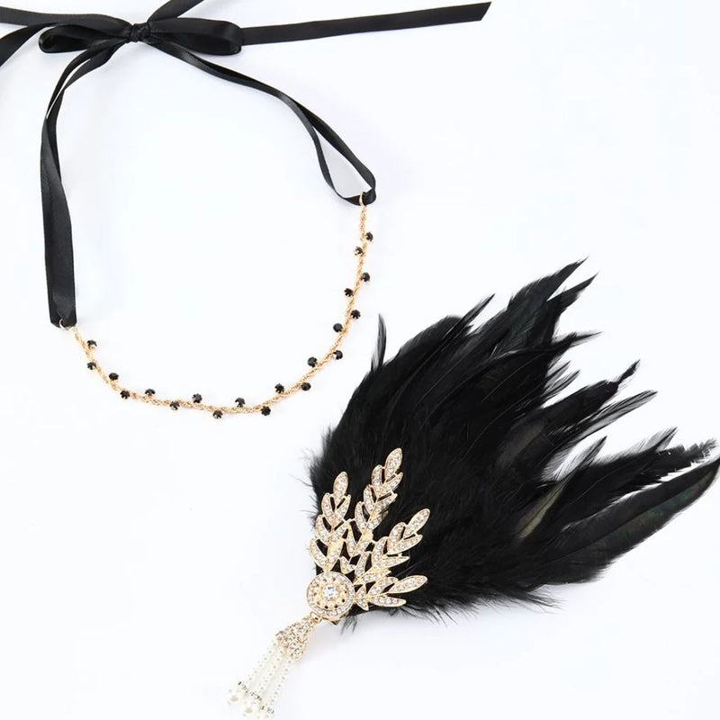 Dianna 1920s Veren Haarband