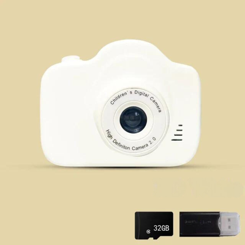 Digitale camera voor kinderen met 1080p-video, kleurenscherm en accu