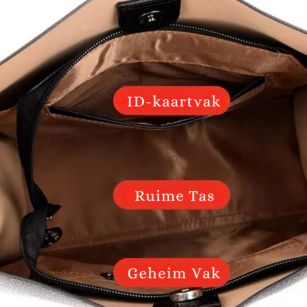 Grote Lederen Tas met Voldoende Capaciteit - DailyLux