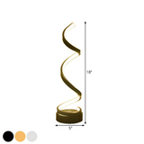 Dimbare Moderne Spiraal Tafellamp - LumaSpiral