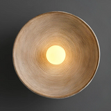 Japanse Wabi-Sabi Wandlamp - ZenGlow Schijf