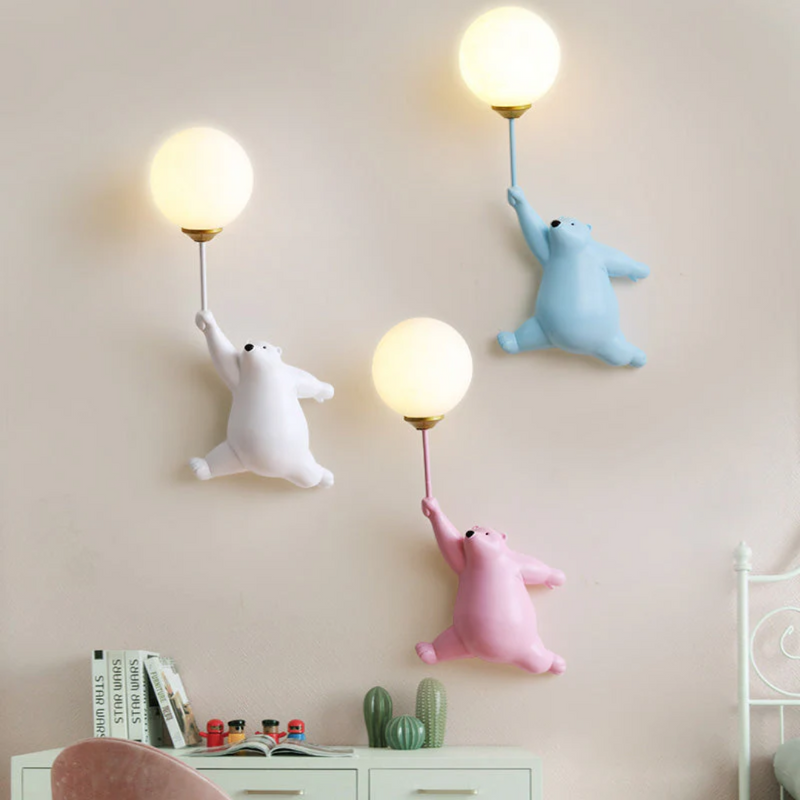 Design Beren-LED-Wandlamp - TeddyGlow