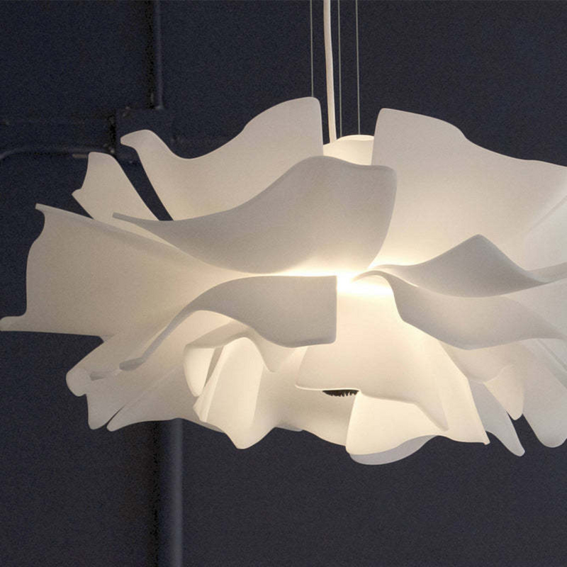 Design-Hanglamp Bloem Wit Metaal - Sophia