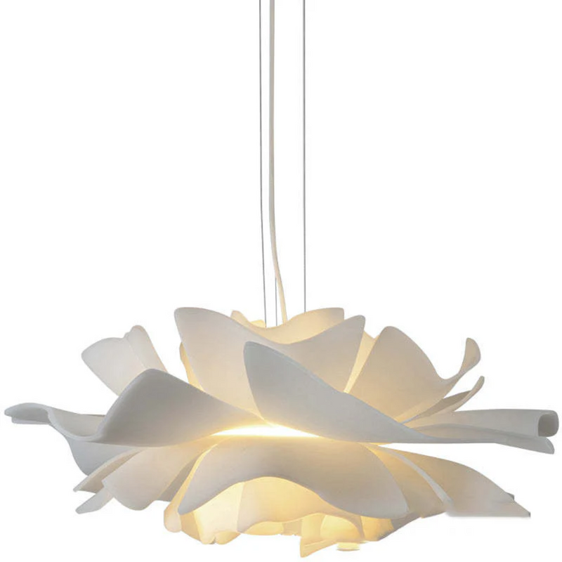 Design-Hanglamp Bloem Wit Metaal - Sophia