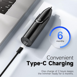 Oplaadbare Neus- en Oortrimmer - Pijnloze Gezichtsbehandeling