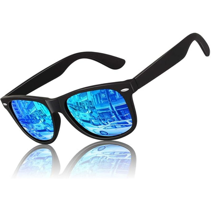 Retro Gepolariseerde Zonnebril in 80er-Jaren-Stijl - Jamie, Zomer 2025 Editie