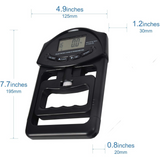 Gripmaster Digitale Handdynamometer – Precieze Gripkrachtmeter tot 90 kg – Compacte, Draagbare Griptester voor Fitness, Therapie & Revalidatie