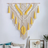 Scandinavische Boho Macramé Wanddecoratie - Liora