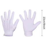 Witte Katoenen Handschoenen voor Formele Gelegenheden – NobleGrip