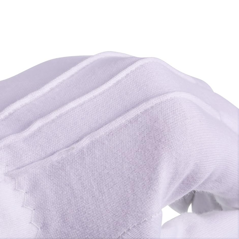 Witte Katoenen Handschoenen voor Formele Gelegenheden – NobleGrip