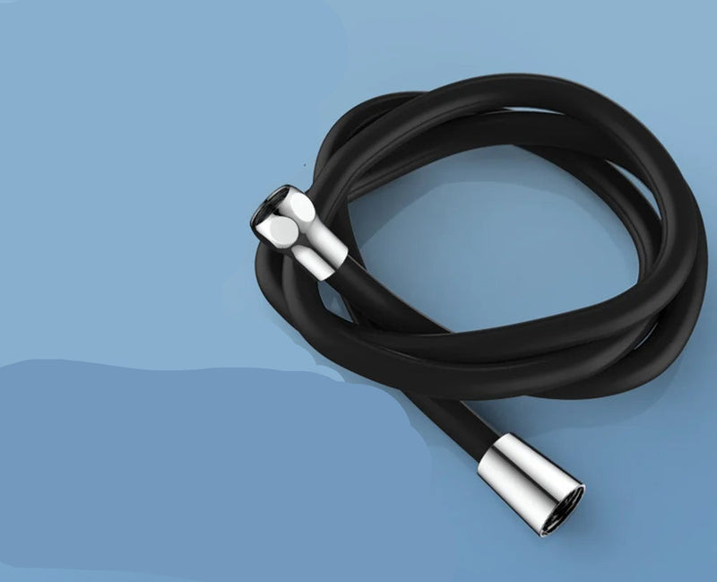 Flexibele Siliconen Douche Slang - 1.5–3M Anti-Winding Hoge Druk Badkamer Verlenging