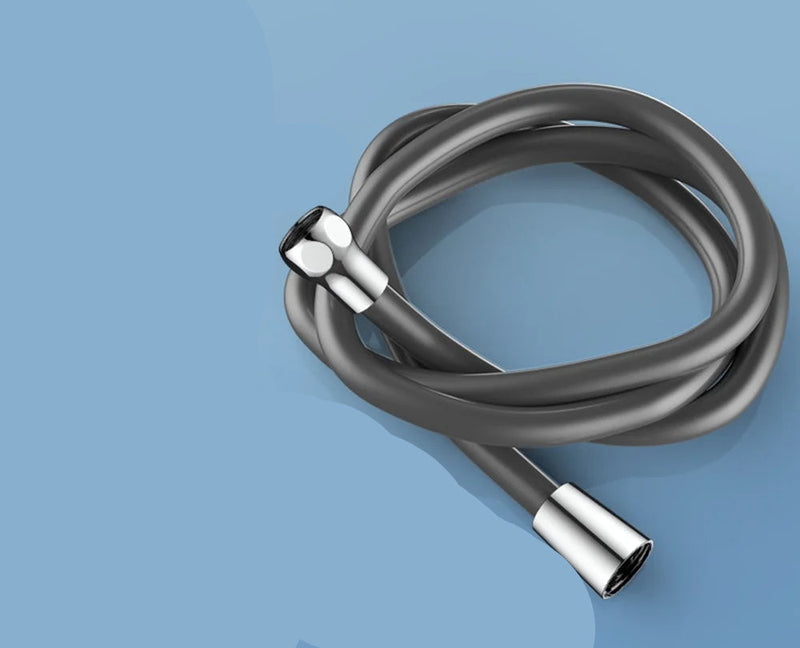 Flexibele Siliconen Douche Slang - 1.5–3M Anti-Winding Hoge Druk Badkamer Verlenging