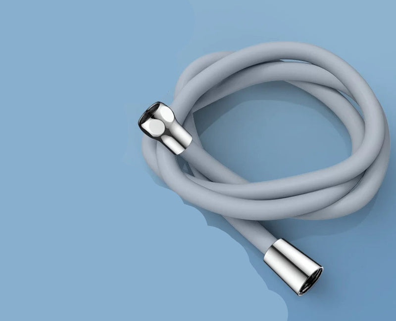 Flexibele Siliconen Douche Slang - 1.5–3M Anti-Winding Hoge Druk Badkamer Verlenging