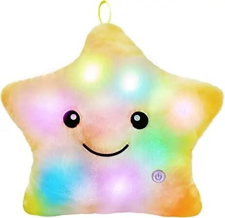StarryCuddle | Duik in een knus gelukzalig gevoel met een zachte lichtgevende knuffel!