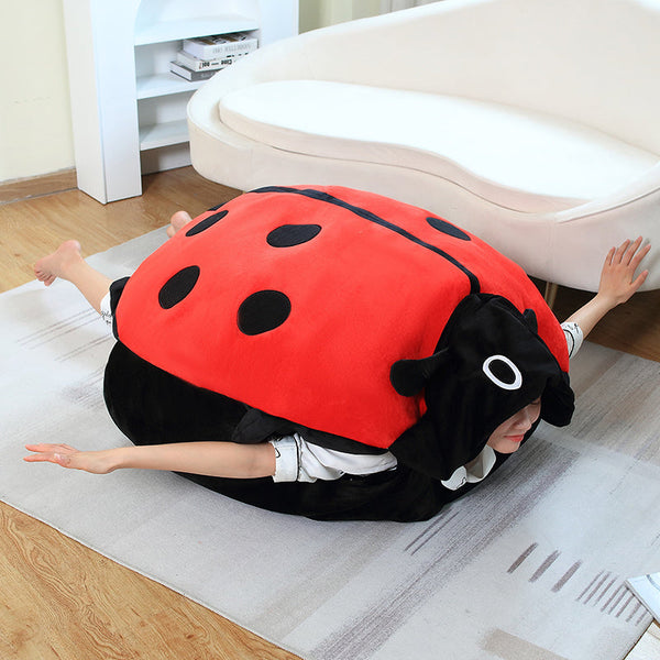 Draagbare Lieveheersbeestje-Reus Knuffel – LadyBug Hug