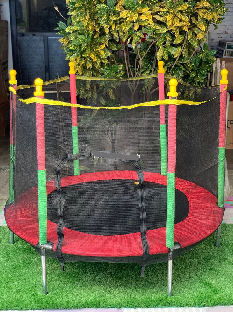 Kindertrampoline met veiligheidsnet – Jumpie KidsTramp