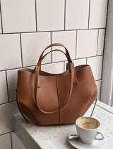 Voss - Vintage Dames Schoudertas - Ruime en Stijlvolle Leren Tas in de Aanbieding