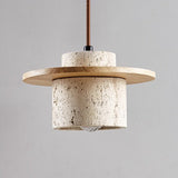 Travertin Hanglamp voor Natuurlijke Luxe - StoneGlow