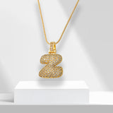 Bubble-letterketting met hanger - LuxeLette